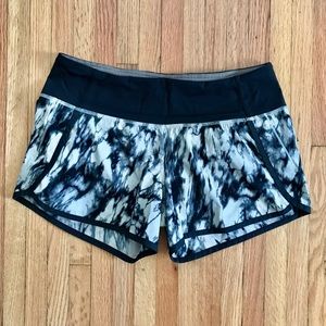 Lululemon Black & Grey Shorts